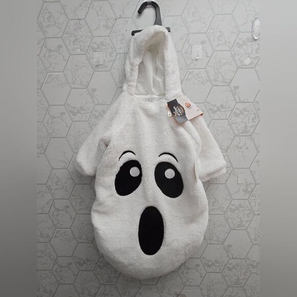 Baby Boys Girls Hyde and Eek GHOST Bunting Halloween Costume Size 0-6 Months NWT - Picture 1 of 8